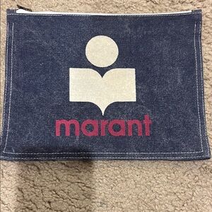 Isabel Marant Blue Denim Clutch